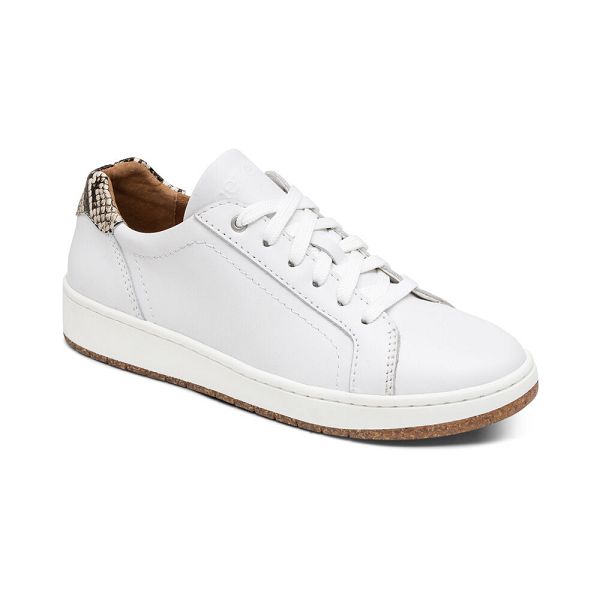 Aetrex Women's Blake Comfort Sneakers - White | USA T5S6FW5